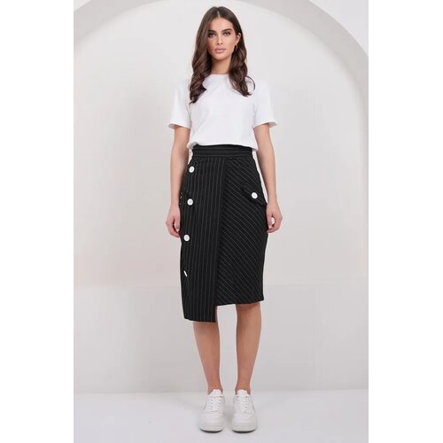 Trend Alacati Stili Ženska suknja Alc-X14982, Crna Slike