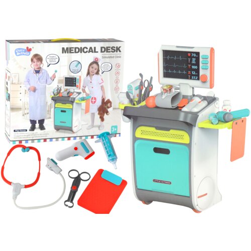  set za igru liječnika, medicinska kolica, rendgen, EKG pribor Cijene