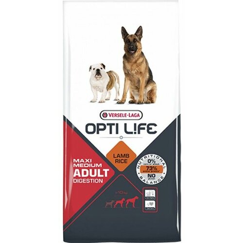 Animal Kingdom Opti Life Digestion Adult Medium i Maxi Jagnjetina i Pirinač 12,5 kg Cene