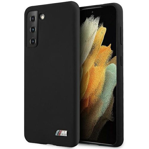 BMW SILIKONSKI OVITEK ZA SAMSUNG GALAXY S21+ G996 ČRN, (21833961) Cene