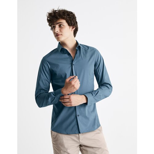 Celio Shirt Masantal slim cut - Men's Cene
