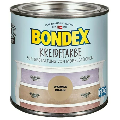 BONDEX Boja na bazi krede (Toplo smeđa, 500 ml)
