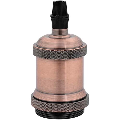  Grla za žarulje 2 kom crvena bronca E27 49 x 94 mm Slike