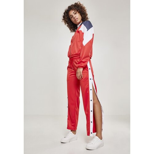 Urban Classics Women&amp;#039;s 3-Tone Track Jacket firered/navy/white Slike
