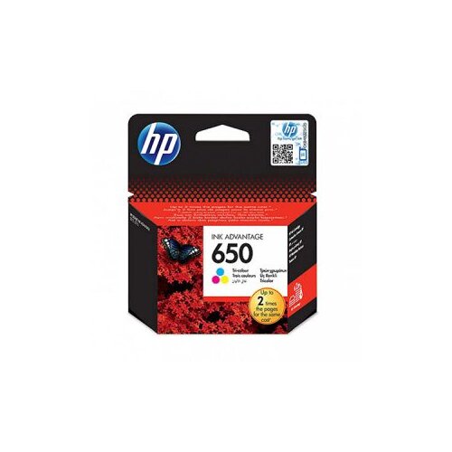  Tinta HP CZ102AE HP 650 Tri-color Slike