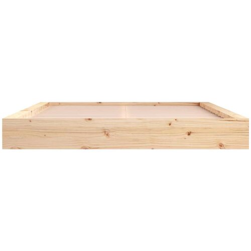  Okvir za krevet od masivnog drva 180x200 cm 6FT veliki bračni Slike