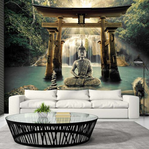  Samoljepljiva foto tapeta - Buddha Smile 392x280 Slike