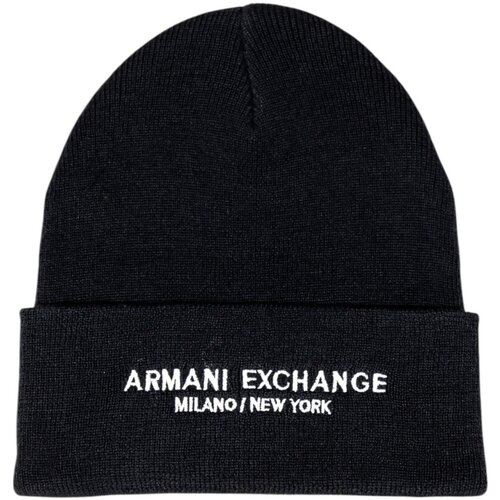 EAX Kape BEANIE HAT XM001637 AF16950 Črna Slike