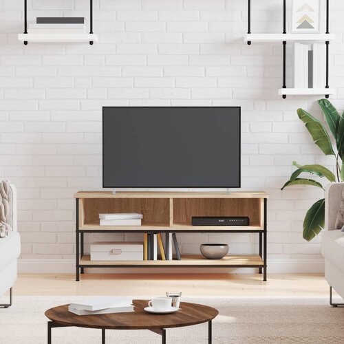vidaXL TV omarica sonoma hrast 100x35x45 cm inženirski les Cene
