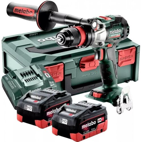 Metabo akumulatorska vibraciona bu&amp;scaron;ilica - odvrtač SB 18 LTX BL I 18V 2x4.0Ah (602360500) Slike