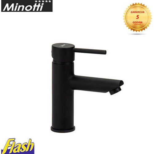 Minotti jednoručna slavina za lavabo - tubo (crna) - 6112B Cene