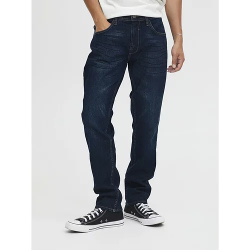 Blend Jeans hlače 20715705 Mornarsko modra Slim Fit