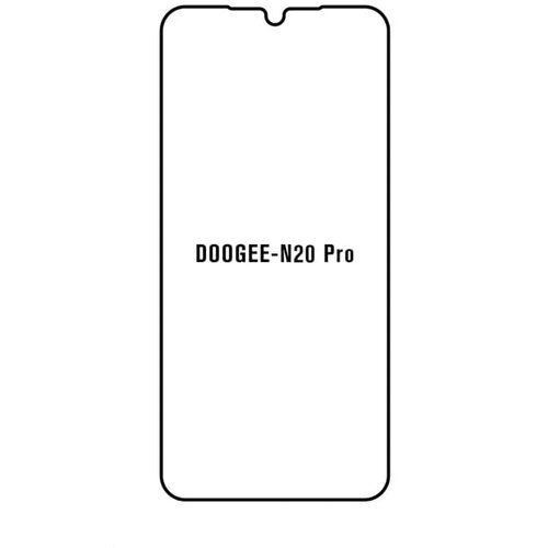 Doogee N20 pro hydrogel za&amp;scaron;titna folija Slike