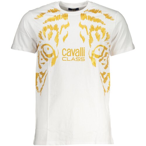 Cavalli Class MEN&#39;S SHORT SLEEVED T-SHIRT WHITE Cijene