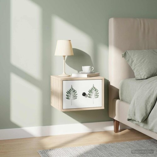  Wall-mounted noćni ormarić HANAU Hrast sonoma 36 x 33 x 25 cm Cijene