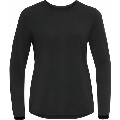Odlo T-SHIRT CREW NECK L/S HALDEN Ženska majica s dugim rukavima, crna, veličina