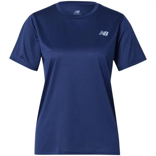 New Balance Tehnička sportska majica 'Essentials' mornarsko plava / sivkasto plava