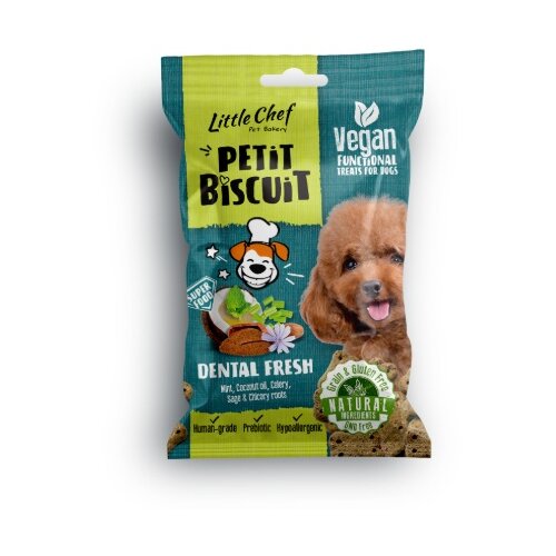 Little Chef Pet Bakery Little Chef Petit Biskvit za pse Grain Free - Dental fresh 100g Cene