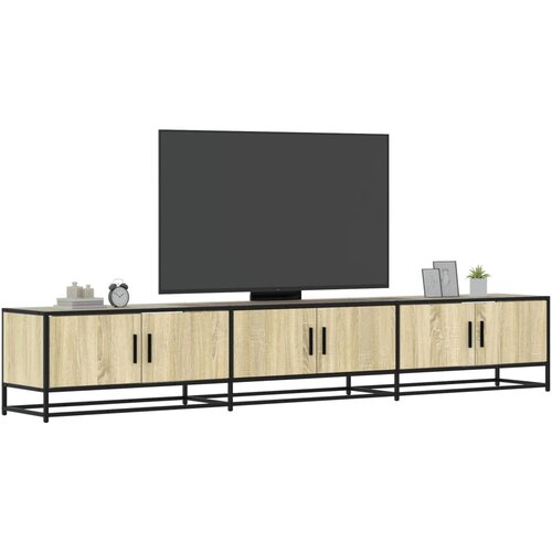 vidaXL TV omarica sonoma hrast 240x35x41 cm inženirski les Cene