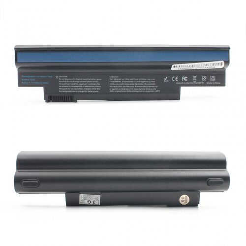 zamenska baterija za laptop acer aspire one 532H 11.1V 5200mAh crna Slike