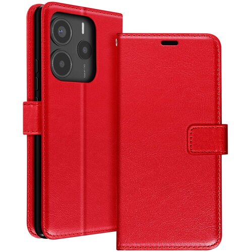 Oem Mayaxess, Ohišje za Xiaomi Redmi Note 14 5G Denarnica z vrvico, Rdeča, (5000193358) Cene