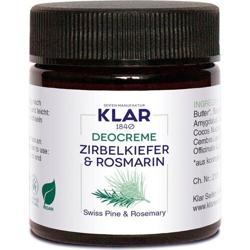  Deodorantna krema s &amp;scaron;vicarskim borom in rožmarinom - 30 ml Slike