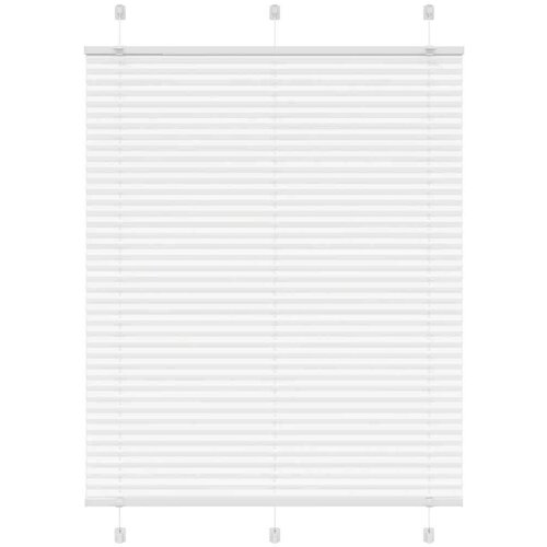 vidaXL Plisirana roleta bijela 105x150 cm širina tkanine 104,4 cm Cene