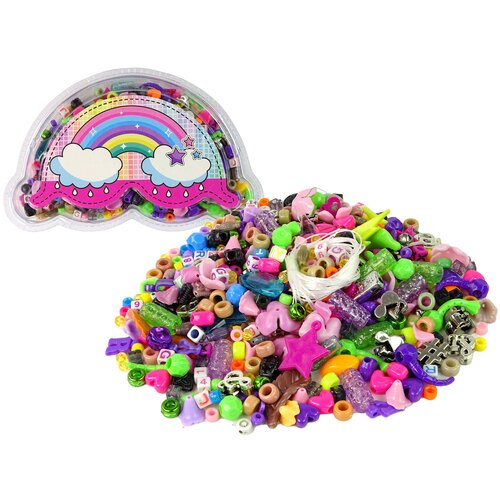 A set of colorful beads DIY jewelery Slike