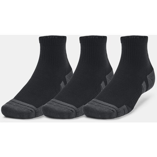 Under Armour Socks UA Performance Tech 3pk Qtr-BLK - unisex Slike