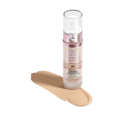 Revolution tekoča podlaga - IRL Filter Longwear Foundation - F7 Slike
