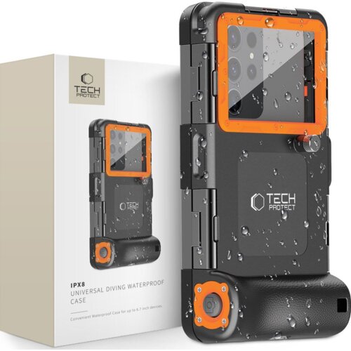 TECH-PROTECT VODOODPOREN OVITEK ZA TELEFON IPX8 UNIVERZALEN ZA VODNE &amp;Scaron;PORTE, (5000302728) Slike