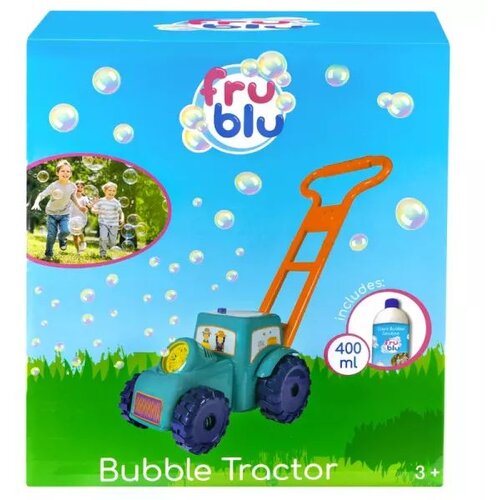 Mega Bubi - FruBlu Frublu: Traktor za pihanje milnih mehurčkov z 0,4 litra tekočine Cene