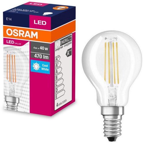 Osram led sijalica filament P40 E14/4W/230V 4000K Cene