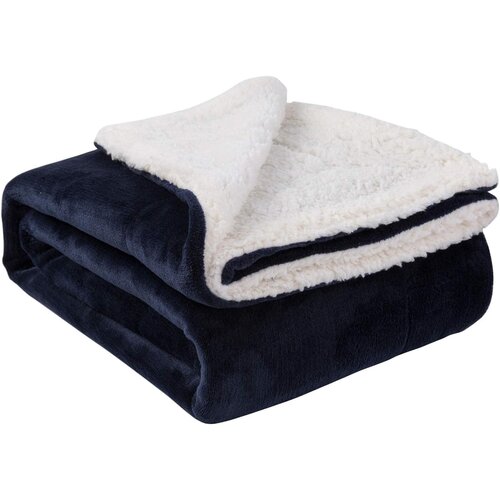 Generic thickened double-layer flannel lamb velvet blanket shu cotton velvet blanket office car blanket, (21064053) Cene