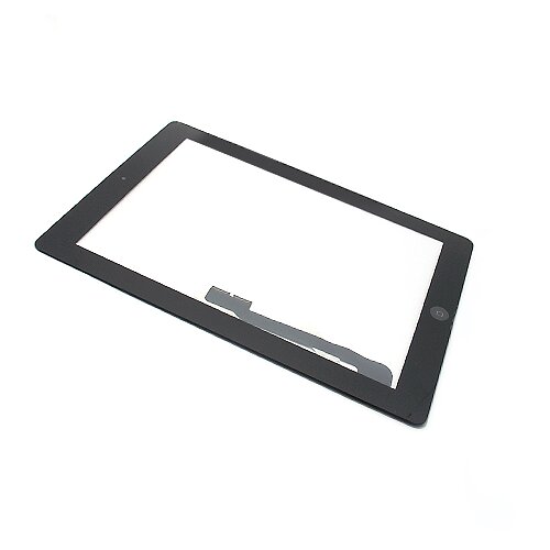  Staklo za touch screen za iPad 3/4 + home dugme, Crni Cene