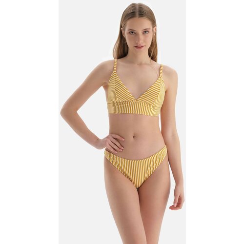 Dagi Bikini Top - Yellow - Plain Cene