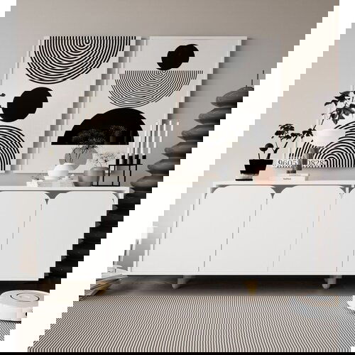 Hanah home komoda lazio bohem 180, bela Slike