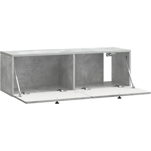  ormar za zid 98 x 31 x 30 cm Betonska siva Konstruirano drvo Slike
