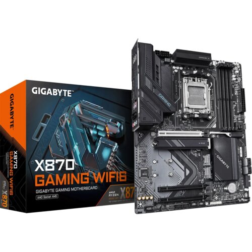 Gigabyte X870 GAMING WIFI6, DDR5, SATA3, USB4, DP, 2.5GbE, WiFi 6, AM5 ATX Cene
