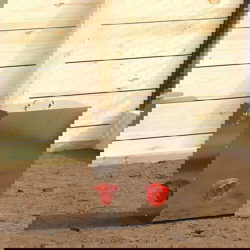  Hranilica za piliće 2 pcs Srebrno 32 5 x 20 5 x 43 cm Cijene