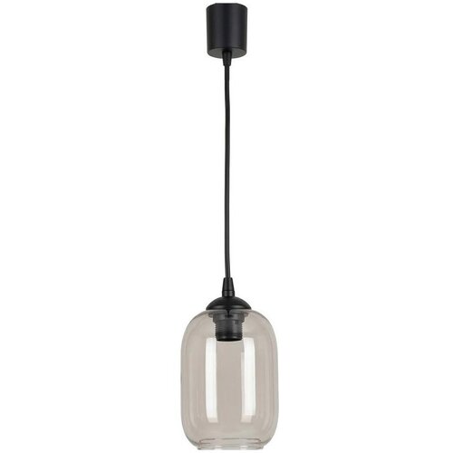 Brilagi LED luster na sajli R GLASS 1xE27/60W/230V prečnika 14 cm crna/dimno siva Cene