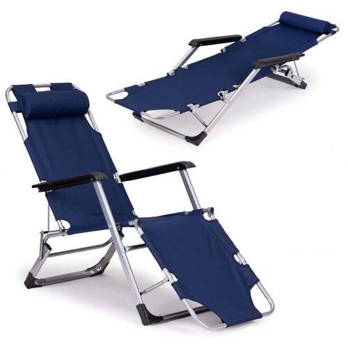 Modern Home ležaljka za plažu 2U1 dark blue Cene