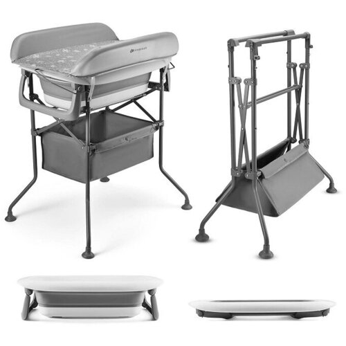 Kinderkraft Stalak sa kadicom Bubbly, Sivi Slike