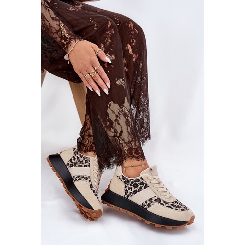 VINCEZA Suede Women's Sneakers On Platform Panther Cijene