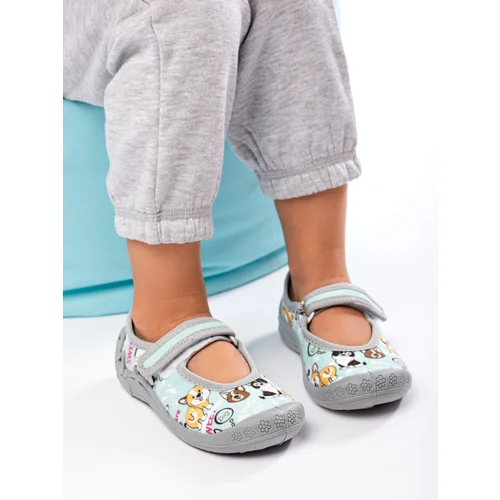 SHELOVET Children's kindergarten slippers with dogs