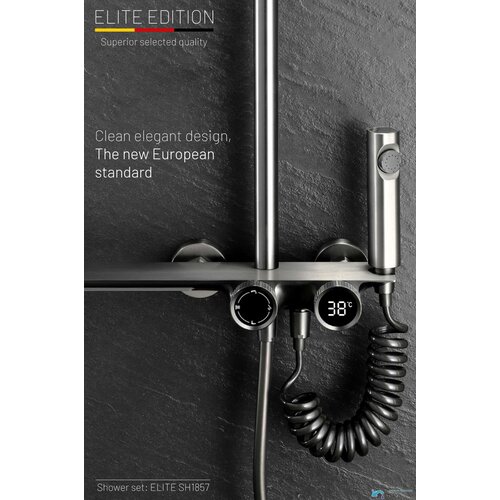ELITE EDITION Luksuzni gunmetal nadometni tu&amp;scaron; sistem | Tu&amp;scaron; SH1857 &amp;mdash; Ne Slike