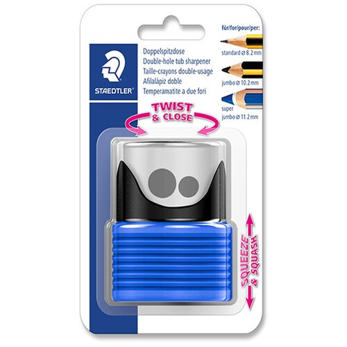 Staedtler &amp;Scaron;ilček Twist&amp;amp;amp;Close, modro črn Slike