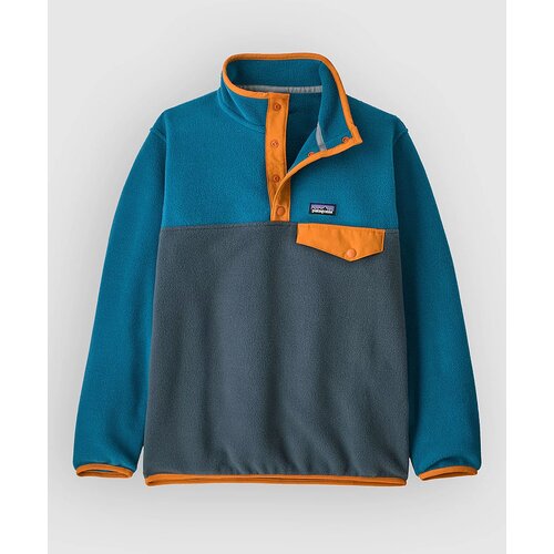Patagonia Lw Synch Snap Kids Pulover summit blue Slike