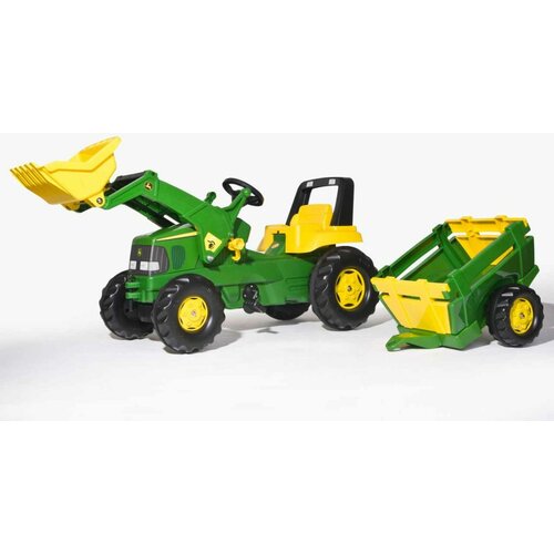 Rolly Toys traktor RollyToys na pedale sa kasikom Slike