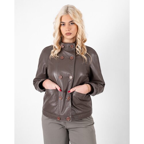 La Force Fashion Braca Premium ženska kožna jakna BC H15 - Siva Cene